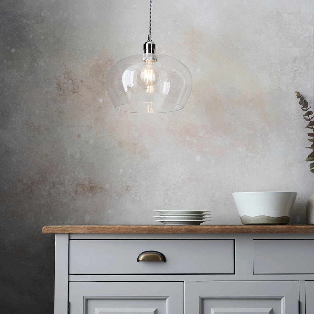 Aurelia Bright Nickel Pendant