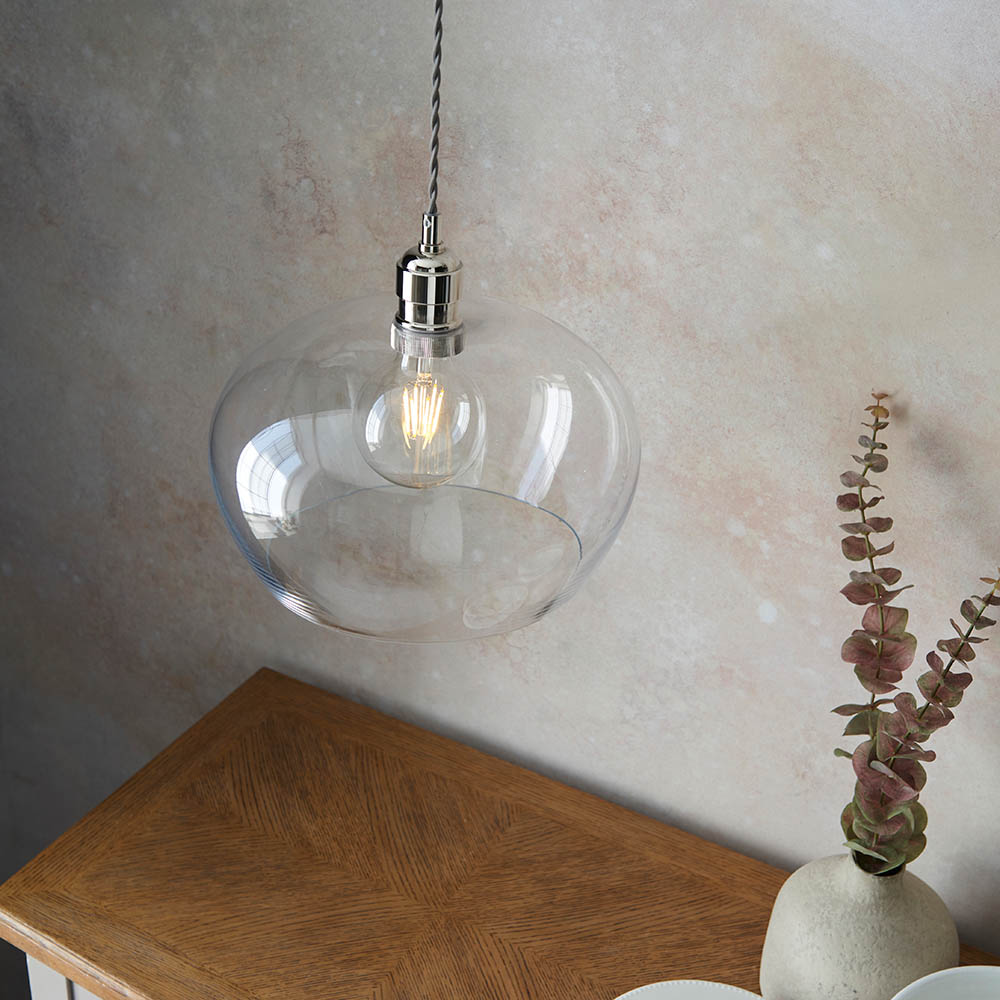 Aurelia Bright Nickel Pendant