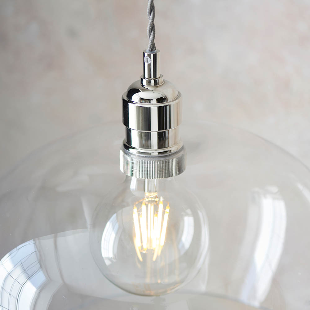 Aurelia Bright Nickel Pendant