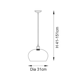 Aurelia Bright Nickel Pendant